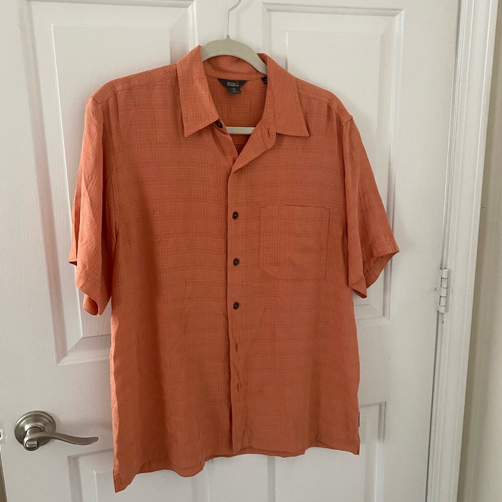 Royal Robbins short sleeve button down shirt